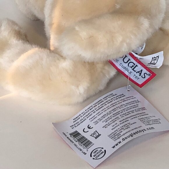 New w/Tag Douglas Plush Dog Yellow Lab Mandy Stuffed Animal 13" - Picture 15 of 16